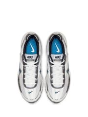 Nike White/Blue Initiator Trainers - Image 7 of 14