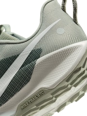 Nike Aqua Blue Reactx Pegasus Trail 5 Running Trainers - Image 11 of 11
