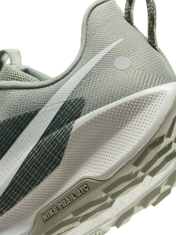 Nike Aqua Blue Reactx Pegasus Trail 5 Running Trainers - Image 11 of 11