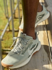 Nike Aqua Blue Reactx Pegasus Trail 5 Running Trainers - Image 2 of 11