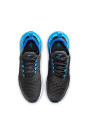 Nike Grey/Blue Air Max 270 Trainers - Image 8 of 11