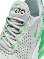 Weiß-grün - Nike Air Max 270 Sneaker - Bild 10 von 11