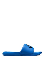 Nike Aqua Blue Victori One Sliders - Image 1 of 4