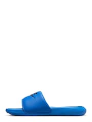 Nike Aqua Blue Victori One Sliders - Image 2 of 4