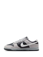 Fekete/Szürke - Nike Dunk alacsony edzőcipő - Image 4 of 10