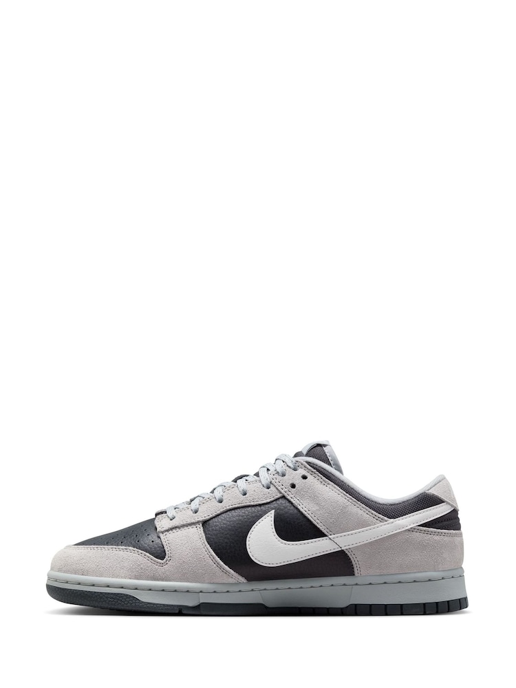 Fekete/Szürke - Nike Dunk alacsony edzőcipő - Image 4 of 10