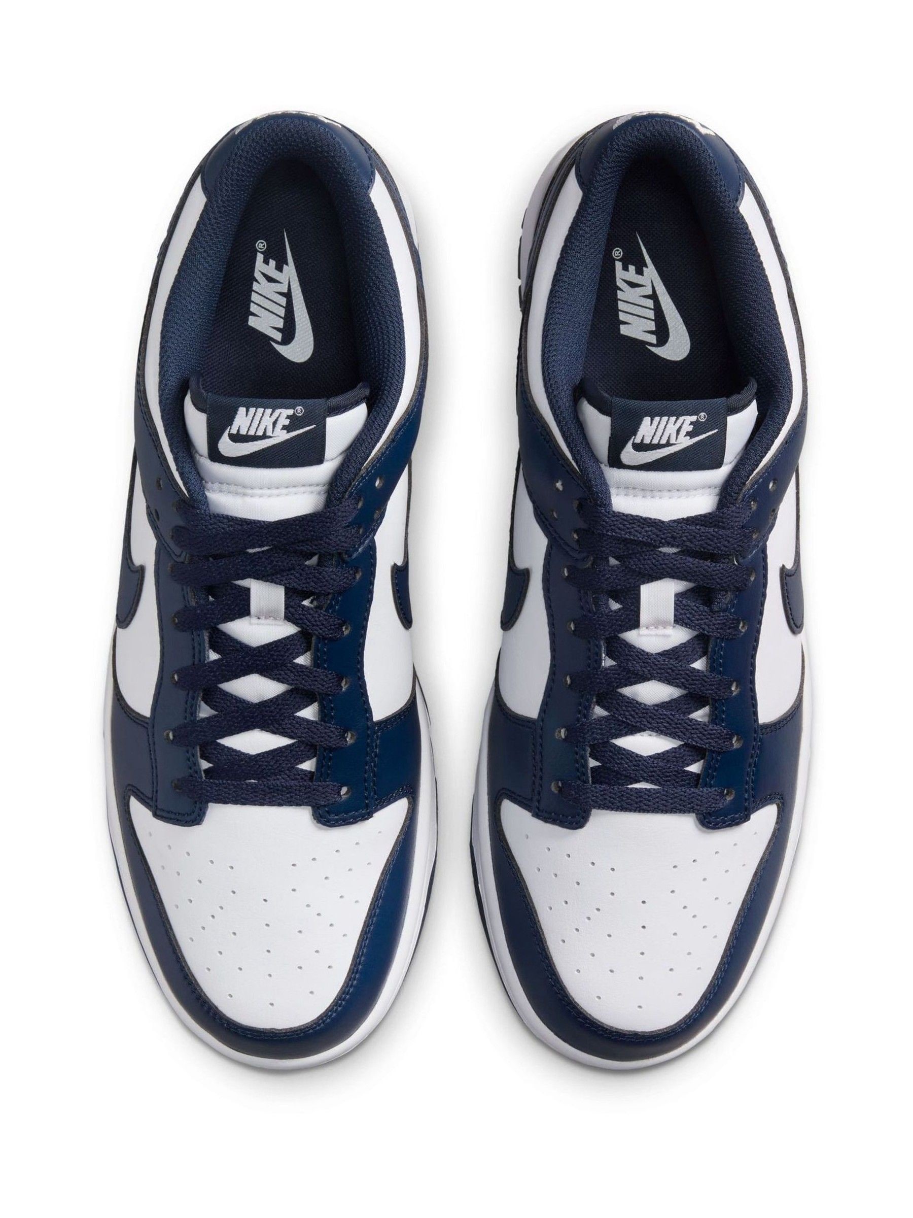 navy low dunks