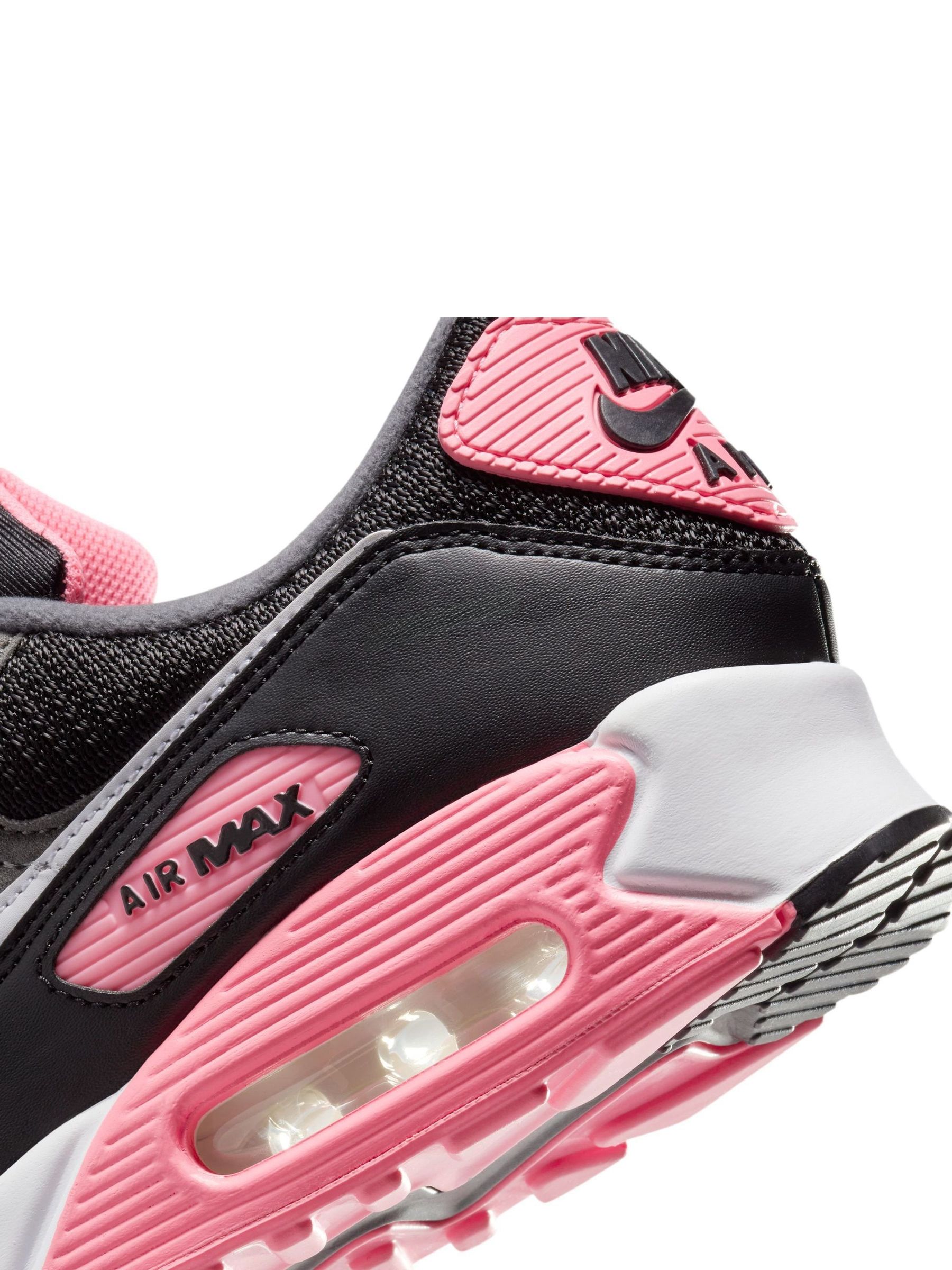Nike air max 9 grey and rose trainers deals