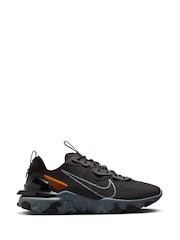 Nike Black/Red React Vision Trainers - Image 1 of 9