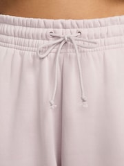 Nike Pale Pink Phoenix Fleece High-Waisted Oversized Joggers - Image 5 of 8