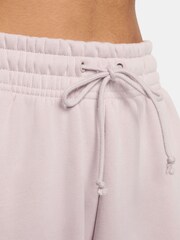 Nike Pale Pink Phoenix Fleece High-Waisted Oversized Joggers - Image 6 of 8