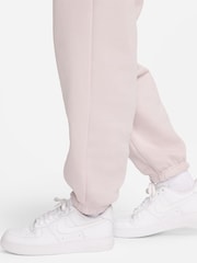 Nike Pale Pink Phoenix Fleece High-Waisted Oversized Joggers - Image 7 of 8