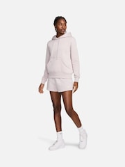 Nike Pale Pink Phoenix Fleece High Waisted Shorts - Image 2 of 8