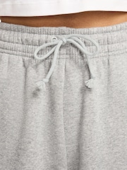 Nike Dark Grey Heather Oversized Phoenix Fleece HighWaisted Joggers - Image 4 of 9