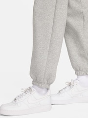 Nike Dark Grey Heather Oversized Phoenix Fleece HighWaisted Joggers - Image 7 of 9