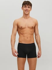 JACK & JONES Black Boxer Shorts 5 Pack - Image 4 of 6