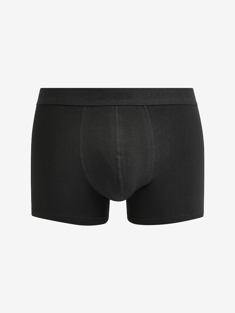 JACK & JONES Black Boxer Shorts 5 Pack - Image 6 of 6