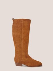 White Stuff Willow Suede Knee High Boots - Image 1 of 3
