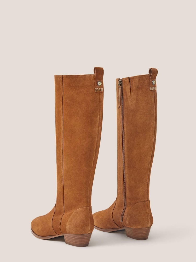 White Stuff Willow Suede Knee High Boots - Image 3 of 3 White Stuff Willow Suede Knee High Boots - Image 3 of 3