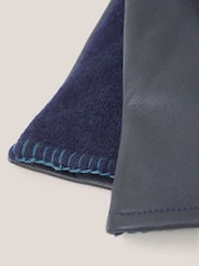 Blau - White Stuff Lucie Handschuhe aus Leder - Bild 3 von 3
