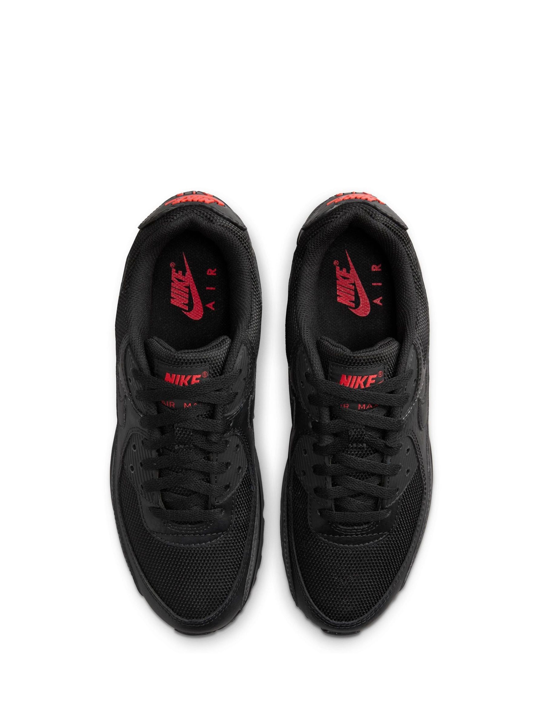 nike air max 90 essential black grey