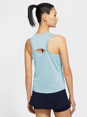 Nike Light Blue Court Victory Tennis Tank Top Vest - Image 2 of 3
