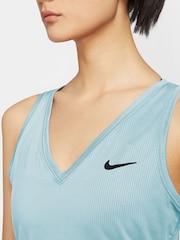Nike Light Blue Court Victory Tennis Tank Top Vest - Image 3 of 3