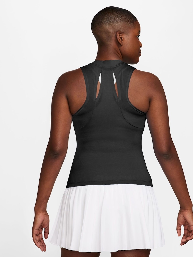 Nike Black Court Advantage Tennis Vest - Image 2 of 3