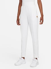 Nike White Dri-FIT Court Tennis Joggers - Image 1 of 7