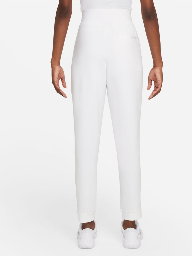 Nike White Dri-FIT Court Tennis Joggers - Image 2 of 7