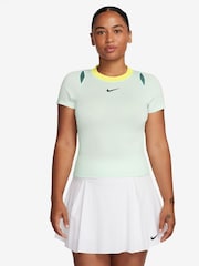 Nike Mint Green Court Advantage Tennis T-Shirt - Image 1 of 3