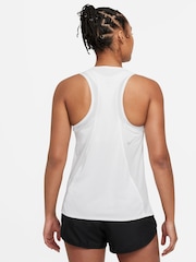 Nike White Dri-FIT Race Running Vest - Image 3 of 8