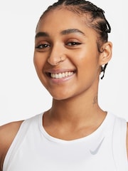 Nike White Dri-FIT Race Running Vest - Image 4 of 8