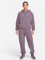 Nike Purple FIT One Therma Joggers - Image 3 of 5