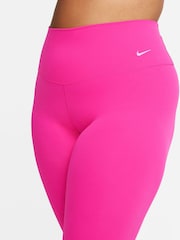 Nike Pink Zenvy High Waisted Full Length Leggings - Image 5 of 9