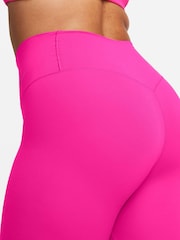 Nike Pink Zenvy High Waisted Full Length Leggings - Image 7 of 9