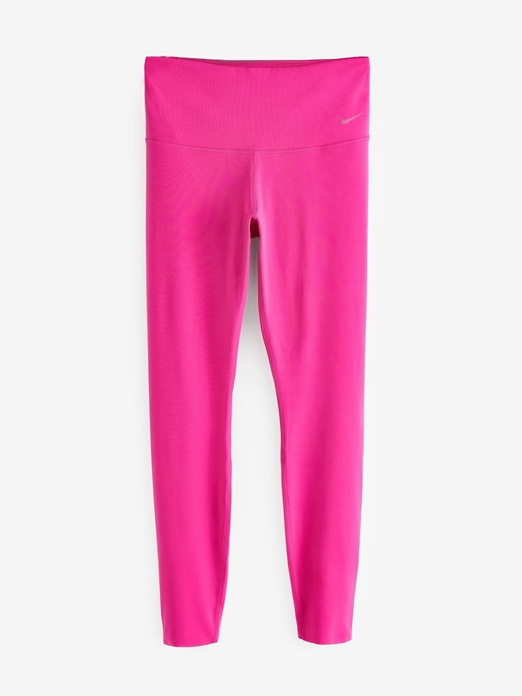 Nike Pink Zenvy High Waisted Full Length Leggings - Image 9 of 9