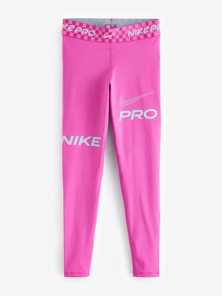 Nike Pro Graphic Full Length Training Leggings - Obraz 7 z 7