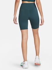 Nike Green Leak Protection Mid Rise 7 Biker Shorts - Image 5 of 16