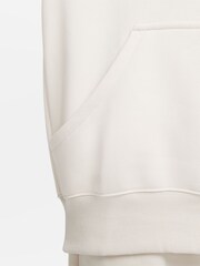 Nike Light Wood Natural Oversized Mini Sportswear Phoenix Fleece Swoosh Pullover Hoodie - Image 6 of 9