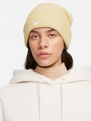 Nike Light Wood Natural Oversized Sportswear Phoenix Fleece Mini Swoosh Pullover Hoodie - Image 5 of 10
