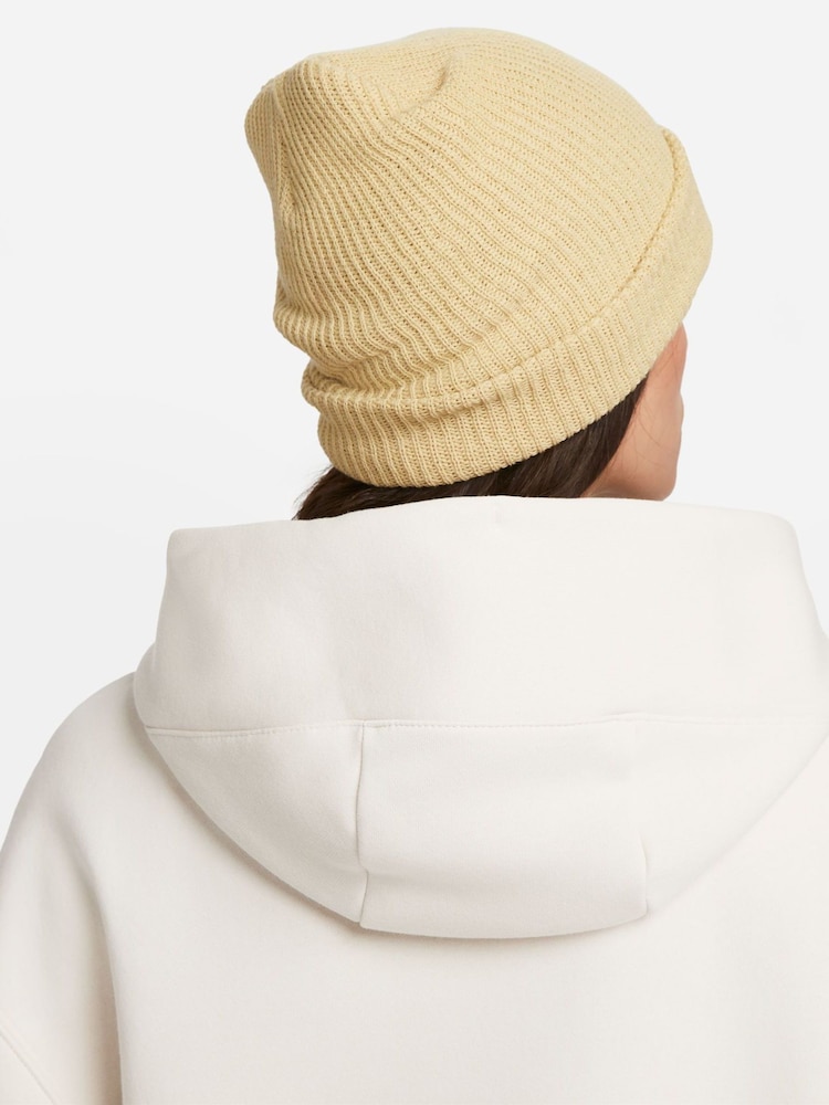 Nike Light Wood Natural Oversized Mini Sportswear Phoenix Fleece Swoosh Pullover Hoodie - Image 7 of 10