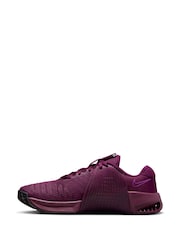 Nike Burgundy Red Metcon 9 Training Trainers - Image 4 of 13