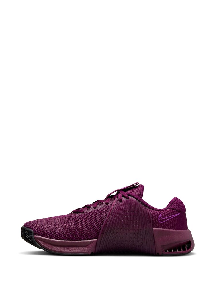 Nike Burgundy Red Metcon 9 Training Trainers - Image 4 of 13