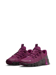 Nike Burgundy Red Free Metcon 5 Training Trainers - Image 7 of 11