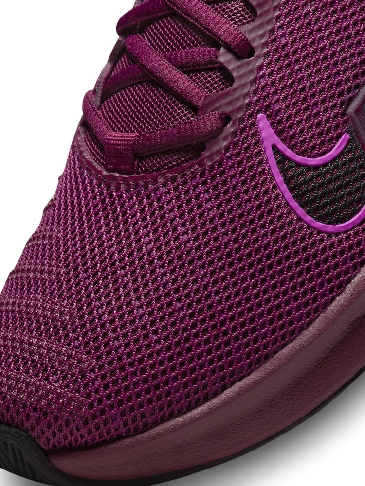 Nike Burgundy Red Free Metcon 5 Training Trainers - Image 9 of 11
