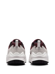 Nike Burgundy/Beige Tech Hera Trainers - Image 6 of 11