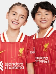 Nike Jr. Liverpool FC Stadium Home Football Shirt - Image 4 of 12