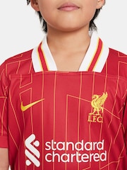 Nike Jr. Liverpool FC Stadium Home Football Shirt - Image 9 of 12