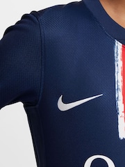 Nike Jr. PSG Stadium 24/25 Home Football Shirt - Image 6 of 12
